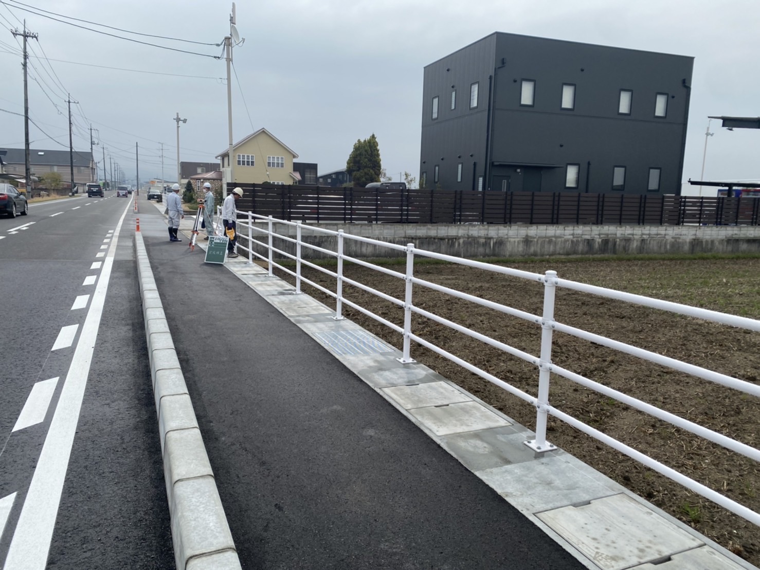 岡山市公共工事　完工しました。